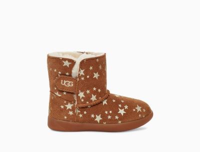 UGG Keelan Stars Baby Boots Chestnut/ Brown - AU 369PY